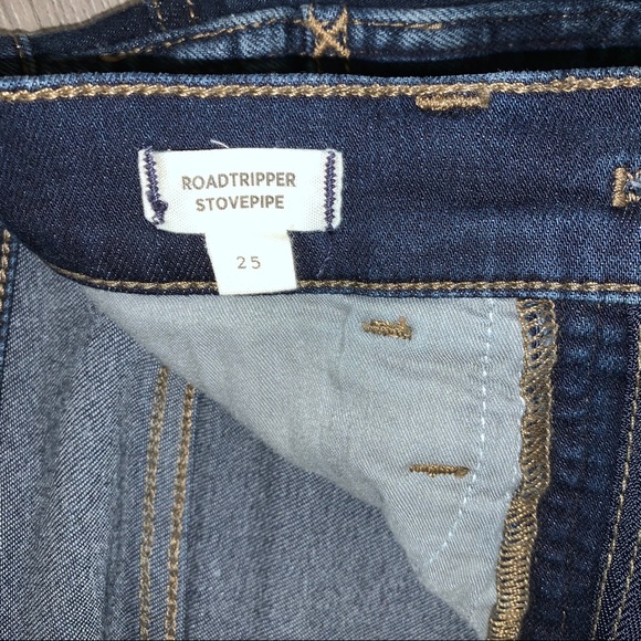 Madewell Roadtripper Stovepipe High Rise Crop Jeans 25 - Picture 10 of 13